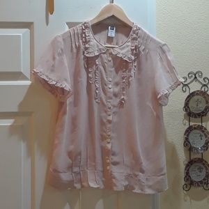 Gap button up blouse